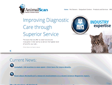 Tablet Screenshot of animalscan.com